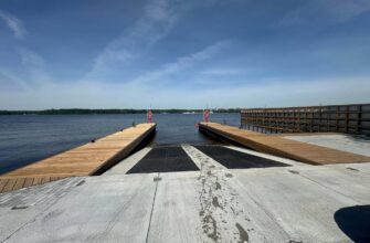Берегоукрепление, организация слипа и поставка оборудования для яхт-клуба